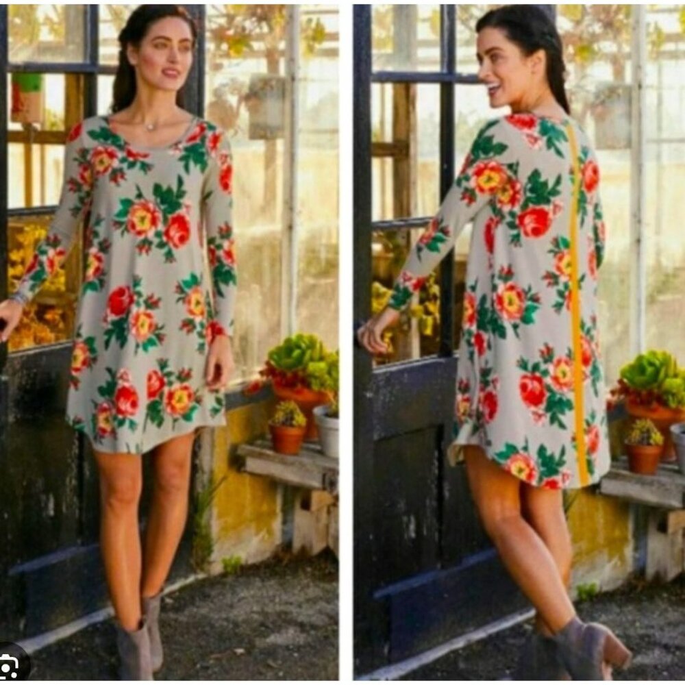 Matilda Jane Shift Dress Women S Floral Cottagecore Boho Casual Say Im A Dreamer